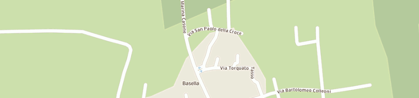 Mappa della impresa locatelli francesca a URGNANO