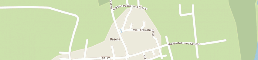 Mappa della impresa bpr dei frlli bonfadini snc a URGNANO