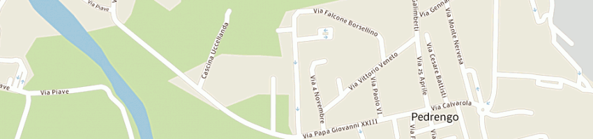 Mappa della impresa ferrari giovanni a PEDRENGO