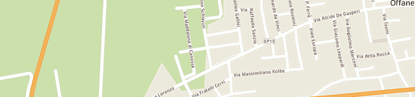 Mappa della impresa arpini silverio a OFFANENGO