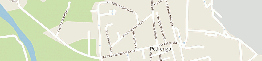 Mappa della impresa pagani enzo a PEDRENGO