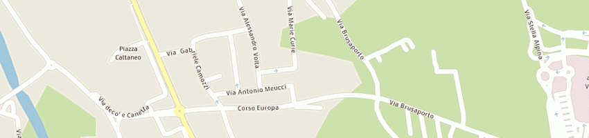 Mappa della impresa oberti alberto e c (snc) a SERIATE