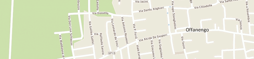 Mappa della impresa magarini francesco a OFFANENGO