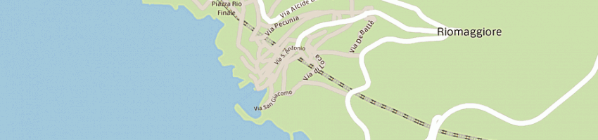 Mappa della impresa la lanterna di del canale massimo a RIOMAGGIORE