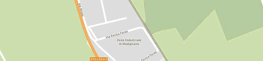 Mappa della impresa lomar di locatelli f e c snc a MADIGNANO