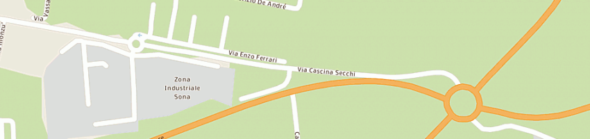 Mappa della impresa milani flli (snc) a ISSO