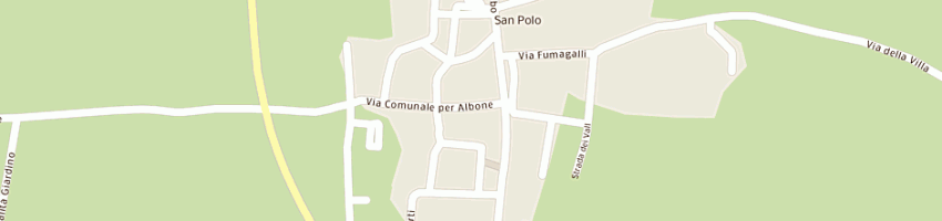 Mappa della impresa burgazzi claudio a PODENZANO