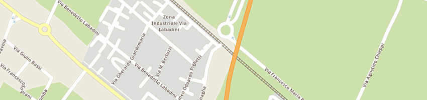 Mappa della impresa boiardi gian piero a PIACENZA