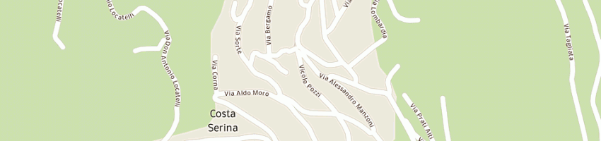 Mappa della impresa piccoli gianfranco a COSTA SERINA