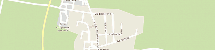 Mappa della impresa cavazzi giuseppe a PODENZANO