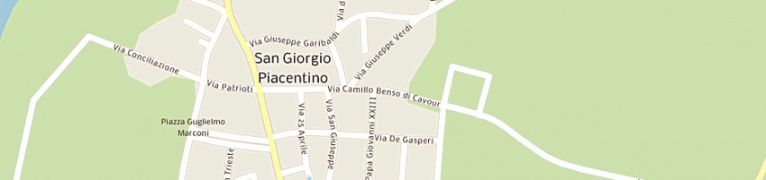 Mappa della impresa veneziani giovanni a SAN GIORGIO PIACENTINO