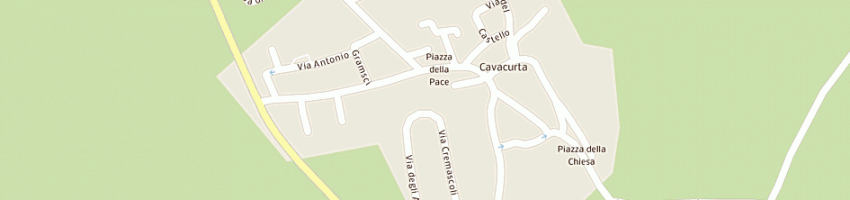 Mappa della impresa la margherita di minetti manua a CAVACURTA