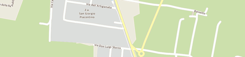 Mappa della impresa dallavalle franco e csnc a SAN GIORGIO PIACENTINO