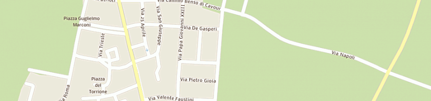 Mappa della impresa peveri vittorio a PIACENZA