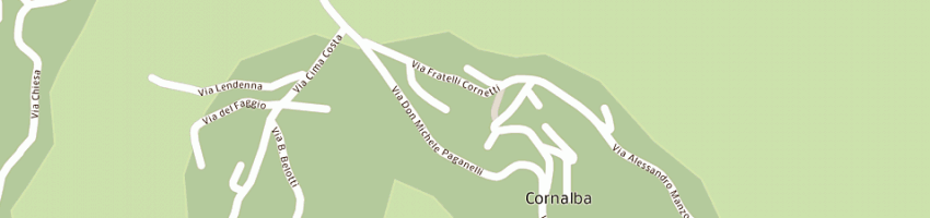 Mappa della impresa zambelli vittorio a CORNALBA