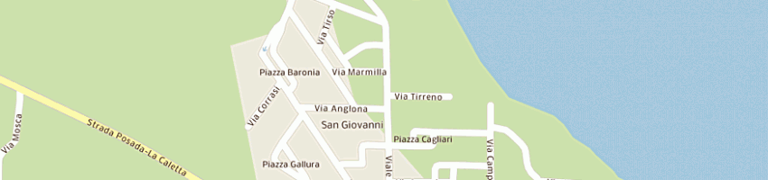 Mappa della impresa ufficio distrettuale servsocminorenni a NUORO