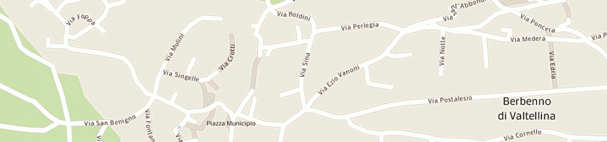 Mappa della impresa corpo forestale dello stato a BERBENNO DI VALTELLINA