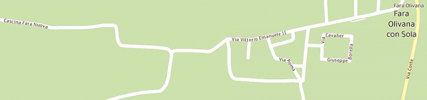 Mappa della impresa municipio a FARA OLIVANA CON SOLA