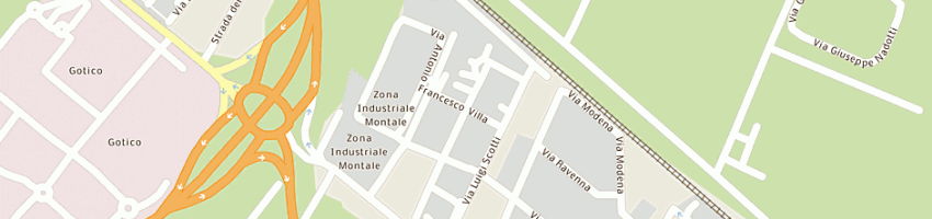Mappa della impresa techsol di ugatti michele e truffelli michele snc a PIACENZA