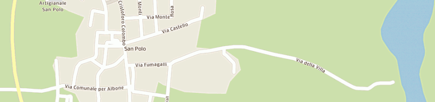 Mappa della impresa navaltrasporti de castro e c (srl) a PIACENZA