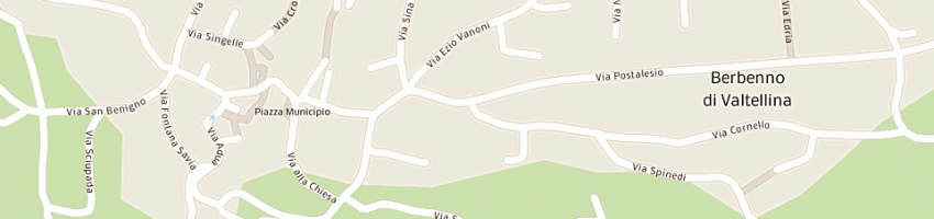 Mappa della impresa trattoria bassi a BERBENNO DI VALTELLINA