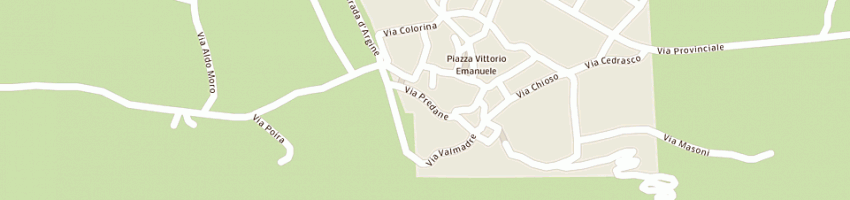 Mappa della impresa de petri cinzia a FUSINE