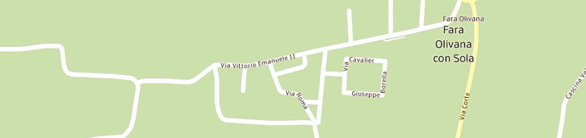 Mappa della impresa parrocchia a FARA OLIVANA CON SOLA