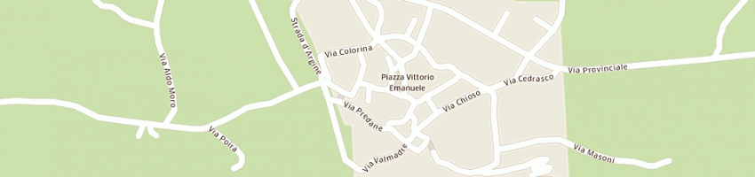 Mappa della impresa dusci danilo a FUSINE