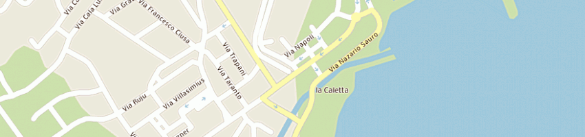 Mappa della impresa circolo nautico la caletta a SINISCOLA