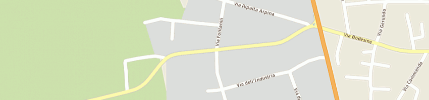 Mappa della impresa zac srl a CASTELLEONE