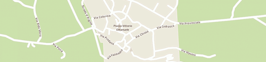 Mappa della impresa farmacia dottfelisari maria adelaide a FUSINE