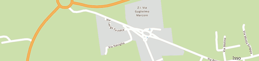 Mappa della impresa lasa 2 srl a ISSO