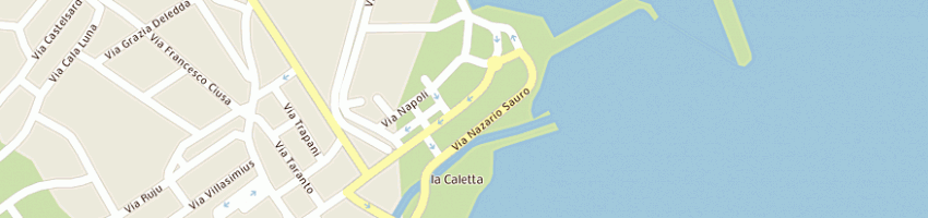 Mappa della impresa roccia maria grazia a SINISCOLA