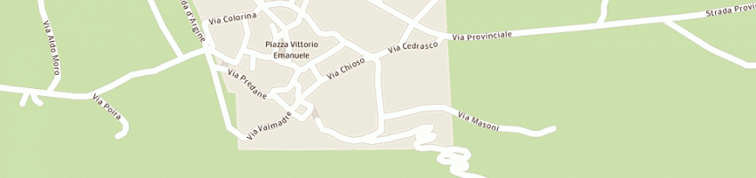 Mappa della impresa impresa scarinzi snc di scarinzi michele e c a FUSINE