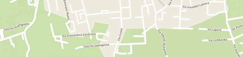 Mappa della impresa agrinova di ghezzi antonio e c sas a ROMANO DI LOMBARDIA