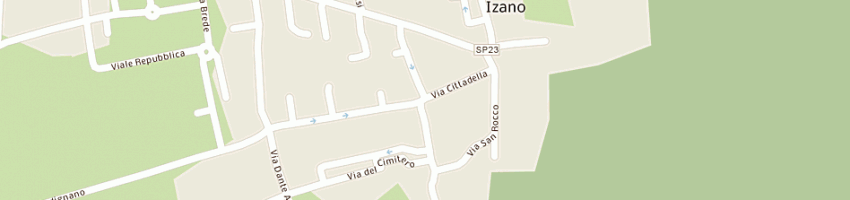 Mappa della impresa samarani valerio a IZANO