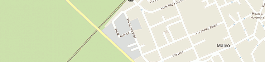 Mappa della impresa centro ceramiche rossi snc a MALEO