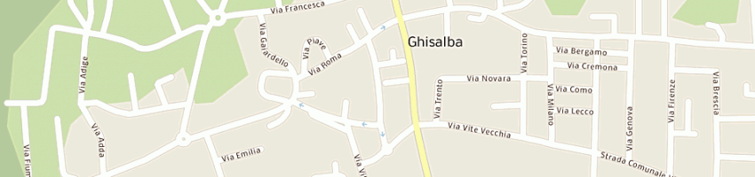 Mappa della impresa rubini giancarlo a GHISALBA