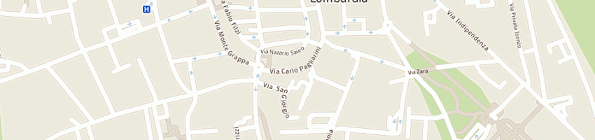 Mappa della impresa mondini sergio a ROMANO DI LOMBARDIA