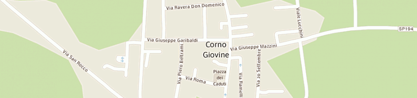 Mappa della impresa subitoni guerrino a CORNO GIOVINE
