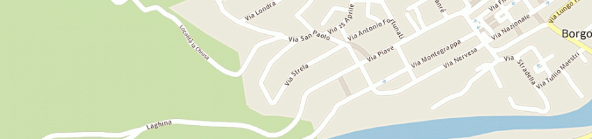 Mappa della impresa casella domenico a BORGO VAL DI TARO