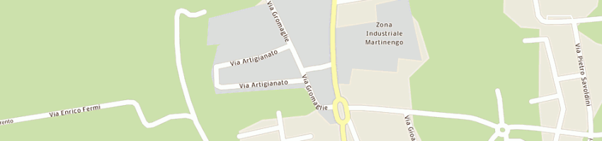 Mappa della impresa bmc di bonacina valeriano e c (snc) a MARTINENGO