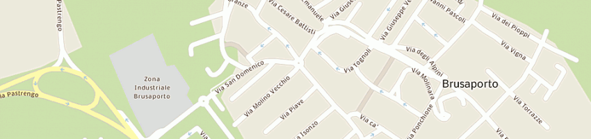 Mappa della impresa cuni leone a BRUSAPORTO