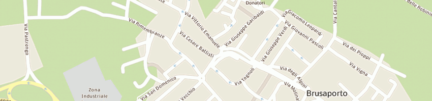 Mappa della impresa ma - ma' di forini marzia e c snc a BRUSAPORTO