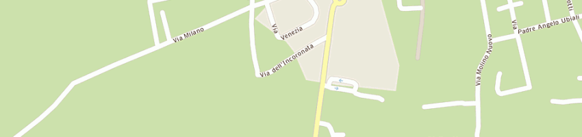 Mappa della impresa istituto sacra famiglia a MARTINENGO