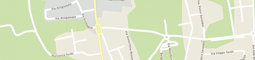 Mappa della impresa piccini angelo a MARTINENGO