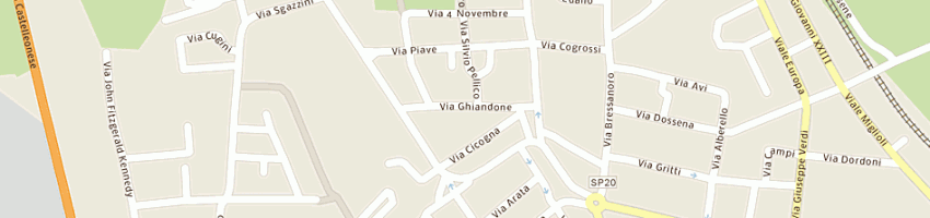 Mappa della impresa boiocchi bruno a CASTELLEONE