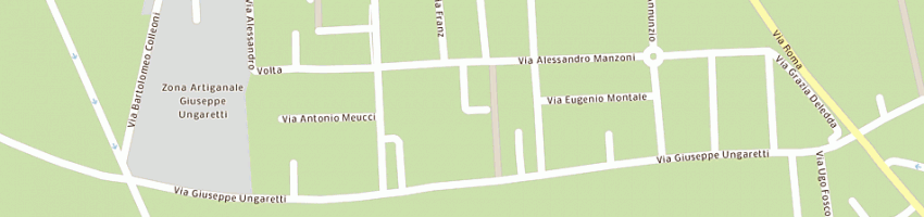 Mappa della impresa santinelli pierluigi a CAVERNAGO