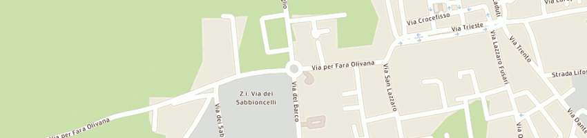 Mappa della impresa electronic car di pinetti eugenio e c sas a COVO