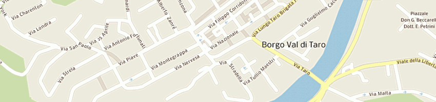 Mappa della impresa tambini manuela a BORGO VAL DI TARO